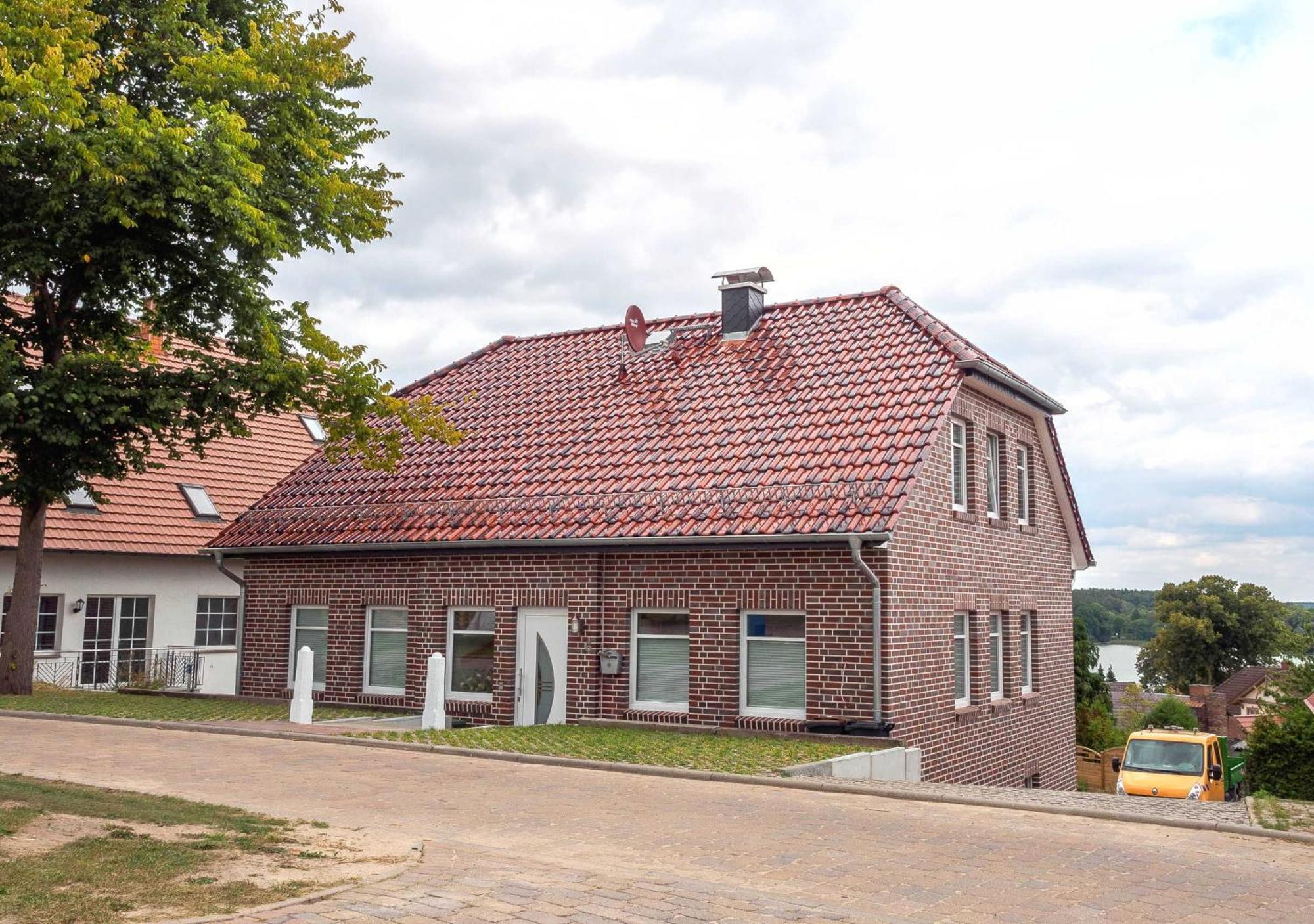 Ferienwohnung Mit Seeblick Rheinsberg Exteriör bild